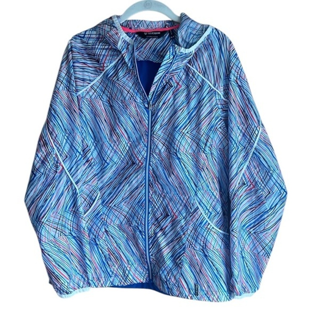Sunice abstract print Golf  bike windbreaker jacket